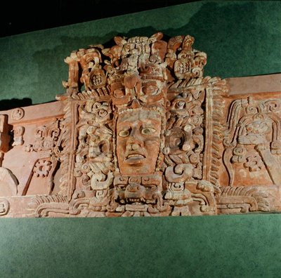Architectural Mask, Campeche, Yucatan Peninsula, Mexico by Mayan Mayan