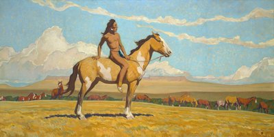The Pony Boy by Maynard Dixon