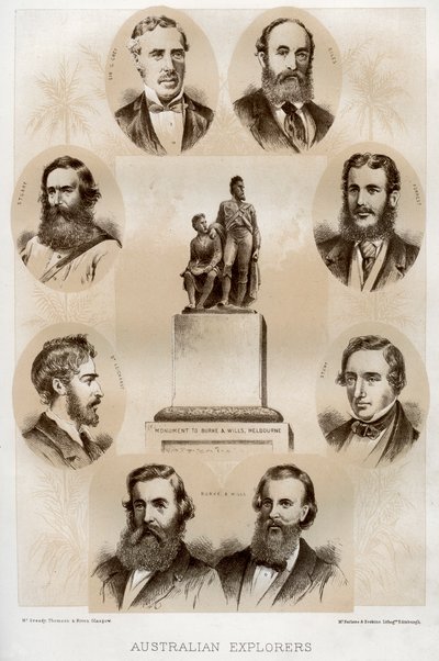 Australian Explorers by McFarlane and Erskine