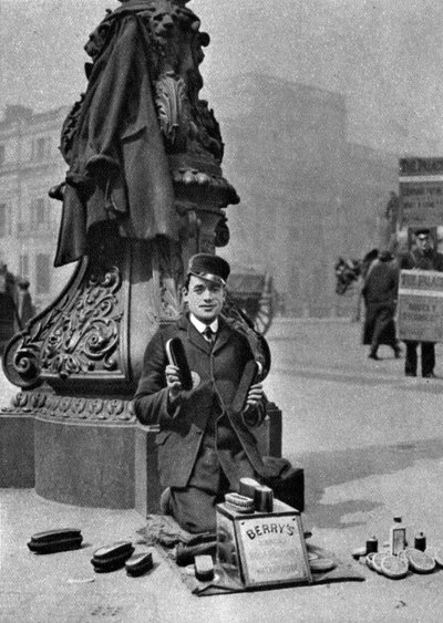 A Bootblack, London, 1926-1927 by McLeish