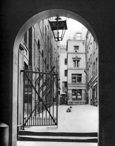 Mitre Court by the Temple, London by McLeish