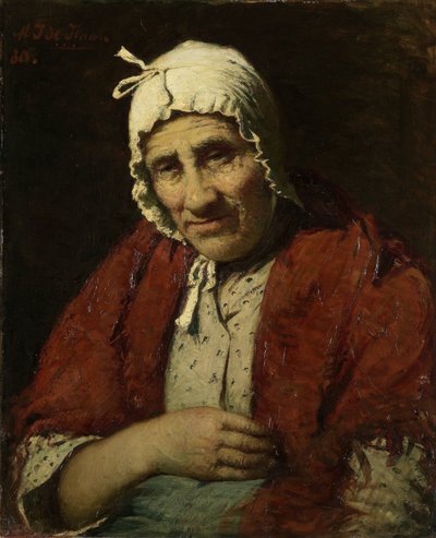 Old Jewish Woman by Meijer Isaäc de Haan