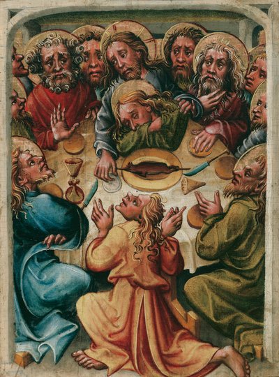 The Last Supper by Meister des Friedrichsaltars