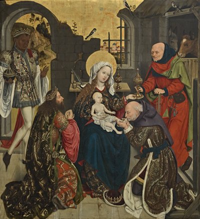 Adoration of the Magi by Meister des Schottenaltars