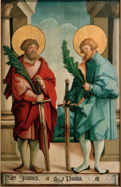The Holy Martyrs John and Paul by Meister von Messkirch