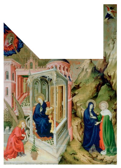 Annunciation and Visitation by Melchior Broederlam