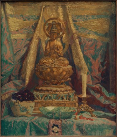 Buddha Still Life by Melchior Lechter