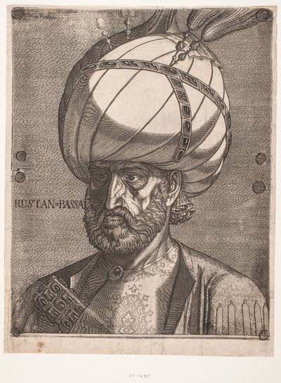 Prince Ismael, Persian Envoy by Melchior Lorck