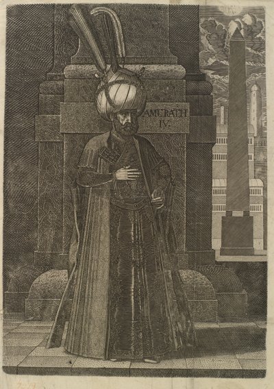 Prince Ismael, Persian Envoy by Melchior Lorck