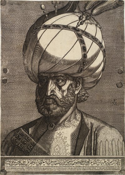 Prince Ismael, Persian Envoy by Melchior Lorck