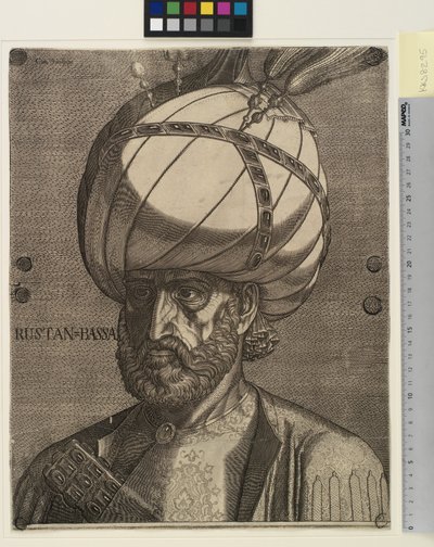 Prince Ismael, Persian Envoy by Melchior Lorck