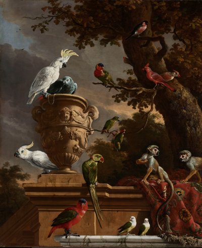 The Menagerie by Melchior d