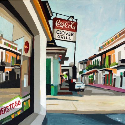 Clover Grill, 2023 by Melinda Patrick