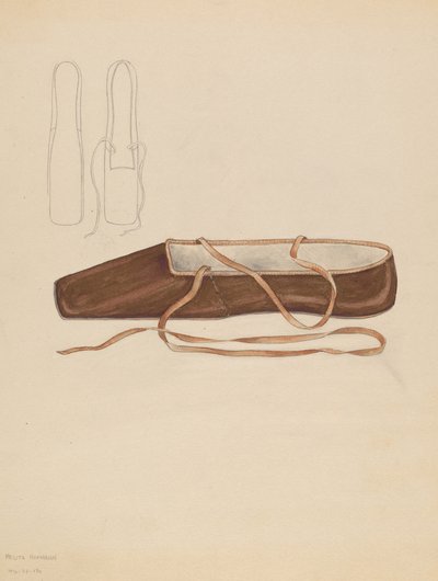 Slipper, c. 1936 by Melita Hofmann