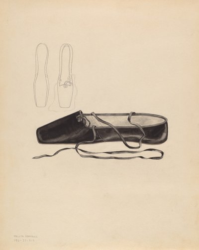 Slipper, c. 1936 by Melita Hofmann