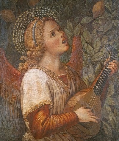 Musical Angel by Melozzo da Forli
