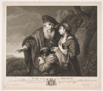 Hagar Rejected by Abraham by Meno Haas