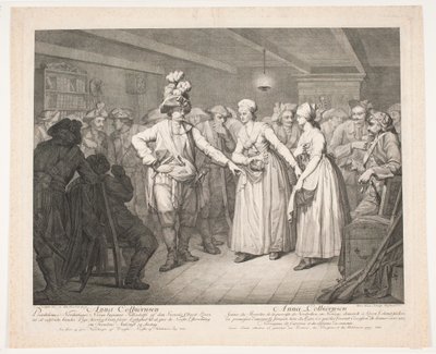 Anna Colbiørnsen and Colonel Löven by Meno Haas