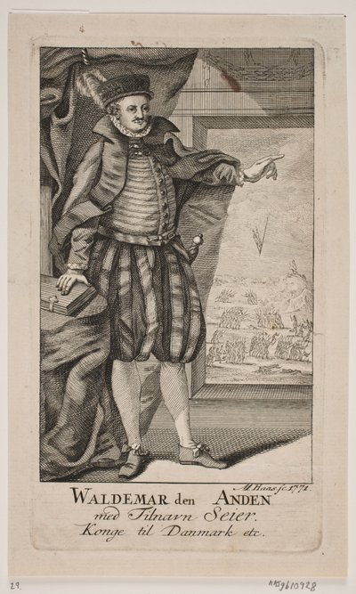 Valdemar the Victorious by Meno Haas
