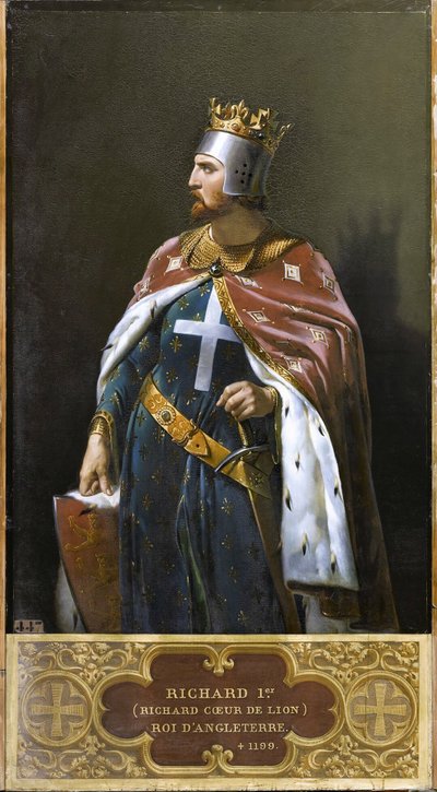 Richard I the Lionheart by Merry Joseph Blondel