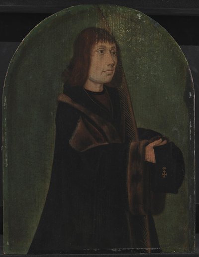 Portrait of a Man by Mesteren fra Alkmaar
