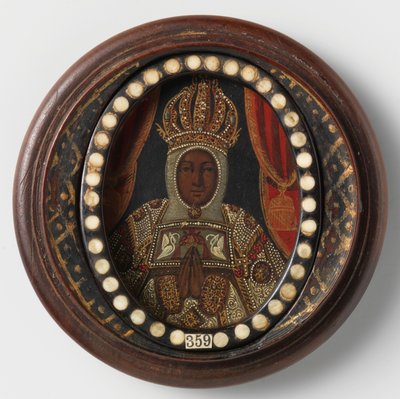 Black Madonna, anonymous by Mexican School
