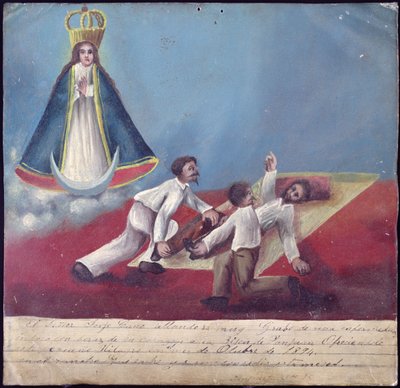 Ex-Voto by Mexican School