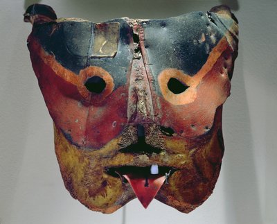 Mask of a Pascola dancer by Mexican School