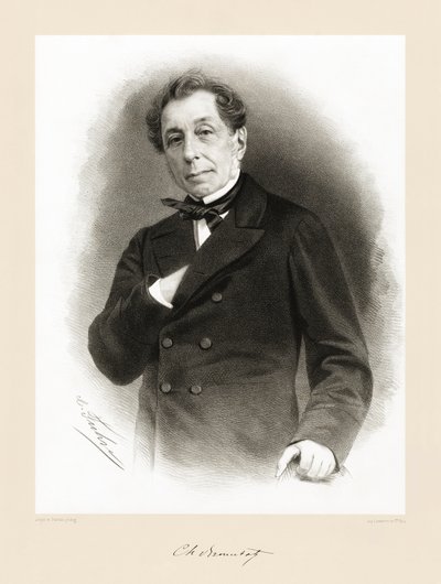 Charles de Rémusat, 1865-66 by Meyer and Pierson