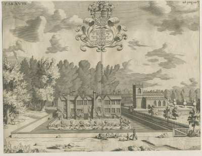 Okeover Hall by Michael Burghers