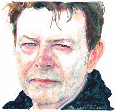 David Bowie by Michael Frith