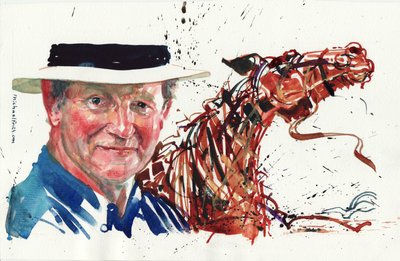 Michael Morpurgo by Michael Frith