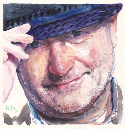 Phil Collins by Michael Frith