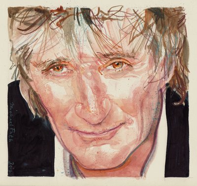Rod Stewart by Michael Frith