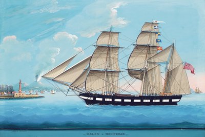 Helen of Montrose in Neapolitan Waters by Michael Funno