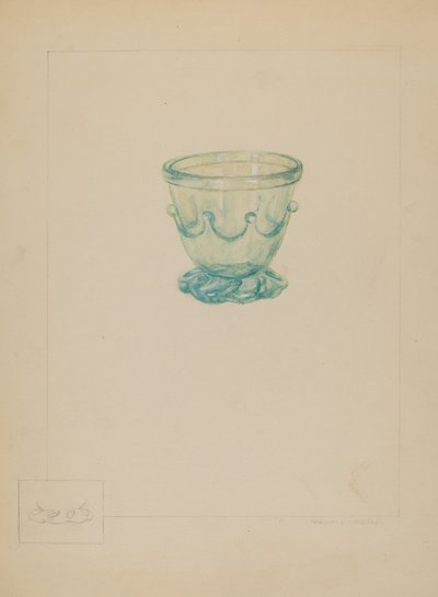 Glass Sugar Bowl by Michael J. Miceli