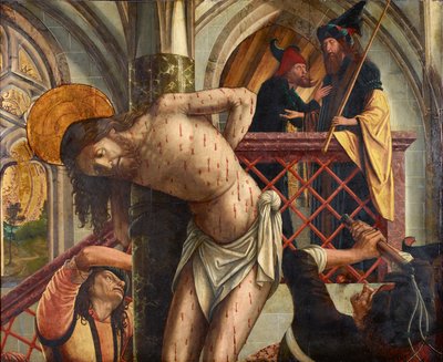 Scourging of Christ by Michael Pacher