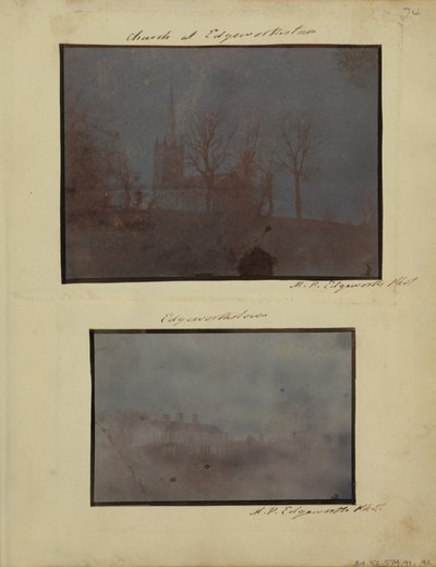 The Church at Edgeworthstown by Michael Pakenham Edgeworth