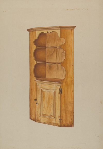 Corner Cupboard by Michael Riccitelli