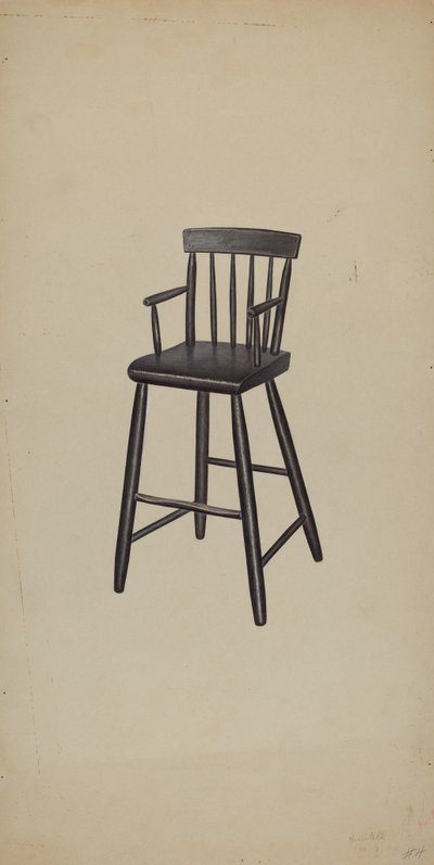 High Chair by Michael Riccitelli
