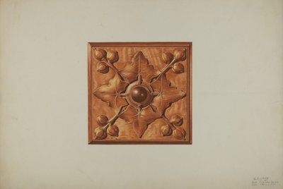 Mantel Carving by Michael Riccitelli
