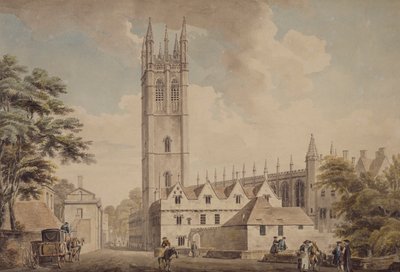 Magdalen Bridge and Tower, Oxford by Michael Rooker