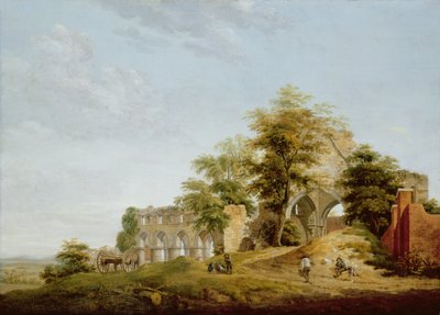 Ruins of Buildwas Abbey, 1770 by Michael Rooker