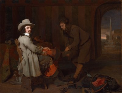 Anthonij de Bordes and His Valet by Michael Sweerts