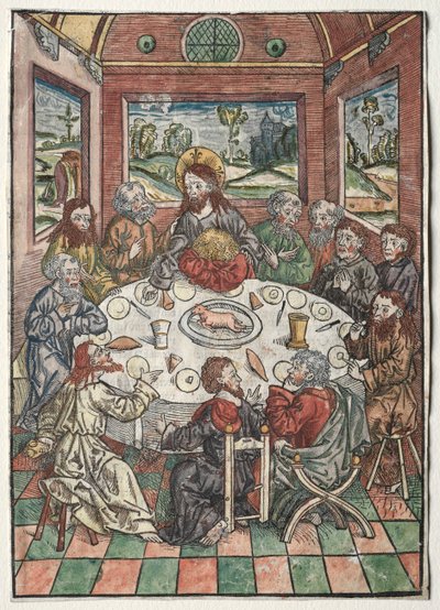 The Last Supper by Michael Wolgemut
