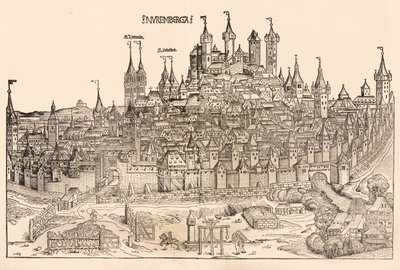 Nuremberg, 1493 by Michael Wolgemut
