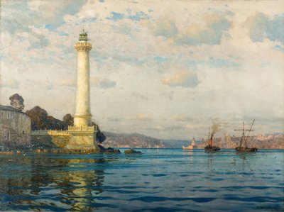 Ahirkapi Feneri Lighthouse by Michael Zeno Diemer
