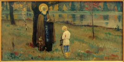 Vision of the Boy Bartholomew by Michail Wassiljewitsch Nesterow