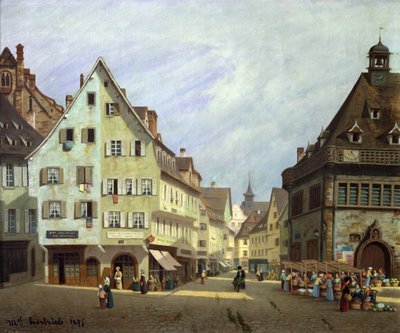 Place du Marche-aux-Fruits, Colmar by Michel Hertrich
