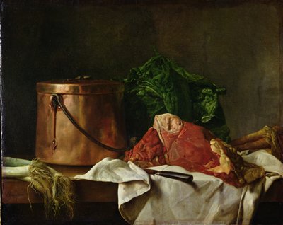 Preparations for a Stew by Michel Honore Bounieu